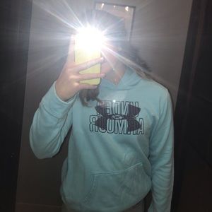 Baby Blue Under Armour Hoodie